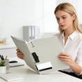 thumbnail image 5 of Heavy Duty Clipboard Writing Board - Letter Size Clipboard Folder with Storage, Plastic Document Organizer for Office, Home & Classroom Use, Black, 5 of 6