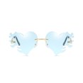 thumbnail image 1 of Sonducket Marco ligero Gafas de sol con estilo Hombres y mujeres Diseño de moda PC Gafas de sol Hombres Love Heart Gafas de sol C7 1 Type3 NO3, 1 of 6