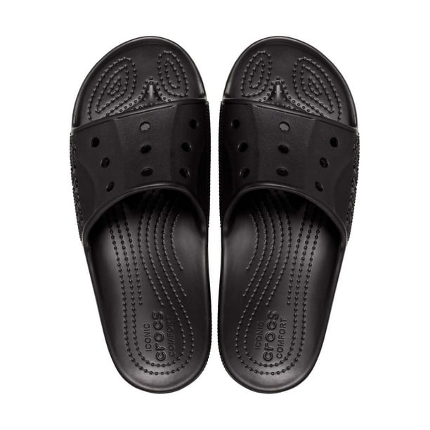 ◆CROCS◆ Bay Slide Black 211108001 Crocs Men's and Women's Unisex Baya II Slide Sandals