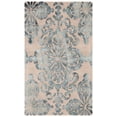 thumbnail image 2 of Safavieh Dip Dye Beaumont Distressed Wool Area Rug, Camel/Gray, 3' x 5', 2 of 14