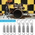 thumbnail image 1 of LJNYFDC Ressorts de Tension pour Tambour Antirouille 4 Pcs Pièces de Matériel de Percussion Réutilisables en Acier Inoxydable Haute Tension, 1 of 6