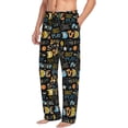 thumbnail image 2 of Xecao Basketball Men's Straight Lounge Pajama Pants: The Ultimate in Comfortable Sleepwear, 2 of 9