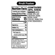 (3 pack) good2grow 6 oz Organic Low Sugar Fruit Fusion Juice Single Serve (Character Tops Vary)