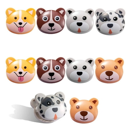 

Cook with Color Chip Clips for Bags - Magnetic Bag Chips Set of 10