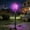 Square, variant on Solar Powered Bug Zapper Outdoor Waterproof, Dual Light Insect Killer Repellent Lamp, Cordless Fly Mosquito Zapper Stake Light for Yard Lawn Patio Garden, Round & Square Available