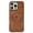 Brown, variant on Feishell Magnetic Case for iPhone 16 Pro Plain PU Leather Thin Slim Electroplated Edge Case Soft Bumper Anti-Fingerprint Shockproof Protective Phone Cover Compatible with Magsafe,Blue