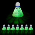 thumbnail image 1 of Glowing badminton set 8 LED badmintons H x 8.5 x 6 cm Glowing badminton for outdoor use, white, EU set, 1 of 5