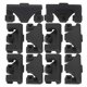 thumbnail image 1 of 10 protectores triangulares para freidora de aire. Reemplazo de protectores para parrilla de freidora de aire., 1 of 8