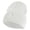 white, variant on Gerbil Embroidered 8 Inch Solid Knit Short Beanie Made in USA - white OSFM