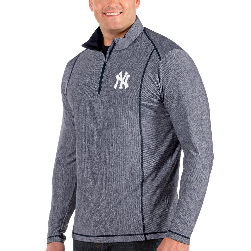 yankees half zip pullover