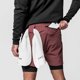 thumbnail image 2 of Pantalones cortos de verano para hombre, para fitness, correr, deportes, de doble capa, informales, transpirables, sueltos, para entrenamiento, a la moda, 2 of 6