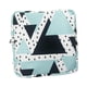 thumbnail image 1 of Bolsa para guardar toallas sanitarias, artículos de aseo, porta toallas sanitarias femeninas, neceser pequeño para maquillaje triangulo negro verde, 1 of 9