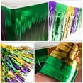 thumbnail image 4 of MERRYHAPY Shiny Tinsel Tassel Table Skirt Multi Pet Wedding Party Decoration, 4 of 6