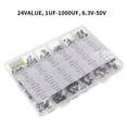 thumbnail image 4 of Kit surtido de condensadores electrolíticos de 400 Uds 24 valores 1uF-1000uF 6,3 V-50 V con Abanopi Condensador, 4 of 5