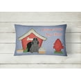 thumbnail image 2 of Carolines Treasures BB2846PW1216 Dog House Collection Cocker Spaniel Coussin Décoratif en Toile Noire, 2 of 3