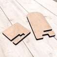 thumbnail image 5 of Designocracy 892084-DG 6 x 3 x 3 in. Little Miracle Cell Phone Stand Family Decor with Wood Mobile Holder Organizer, 5 of 11