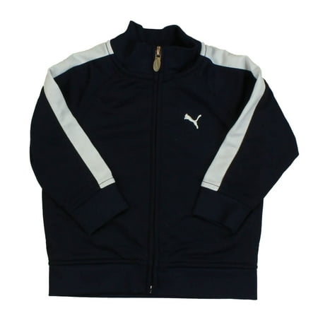 

Pre-owned Puma Boys Bleu | White Jacket size: 12 Months