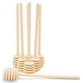 thumbnail image 4 of Large Wooden Honey Dippers 8", Pack of 24 Honey Dipper Sticks for Party Favors, Décor, and Food Boards, by Woodpeckers, 4 of 6