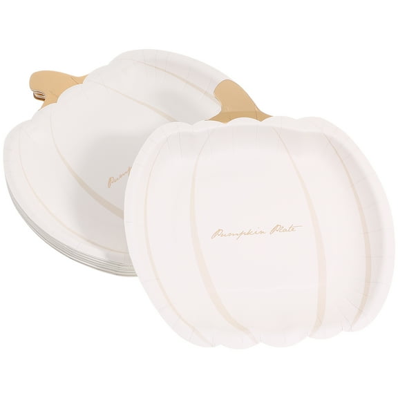 Healifty Fall Plate Disposable Assorted Color for Party Hosts at Pool Parties 20 Pcs