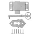 thumbnail image 2 of Shisuyan Cabinet Lock Zinc Alloy 1 Set 2.1x1.4x0.3In, 2 of 8