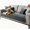 Dark Gray, variant on 35x70 Inch  Non-Slip  Couch Cover Pad for Dogs & Cats, Faux  Sofa Cushion Protector, Machine Washable Couch Seat Cover, Light Gray