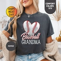 Baseball Grandma Shirt, Baseball Grandma Heart Shirt, Sports Grandma Shirt, Baseball Grandma Gift, Gameday Baseball Tee Unisex S-5XL Hot Trending Shirt, Vintage Birthday Gift