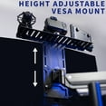 thumbnail image 6 of VIVO VESA Livestream Device Monitor Shelf, Holds Cameras, Webcams, Mics, & More, 6 of 9