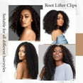 thumbnail image 5 of Root Lifting Hair Clips for Volume Curly Hair Clips Volume Root Clips No Crease Hair Root Lifting Clips for Bouncy Curls, 5 of 7