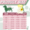 thumbnail image 2 of GASTROPOD Dog Dresses for Small Dogs Girl,Polyester Dog Dress,Eye Catching with Flower Dog Dresses,Yellow,Xs, 2 of 7