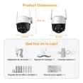 thumbnail image 3 of Imou Cámara WiFi PTZ Cruiser SE 4MP Modelo Ipc-s41fen Full Color 24/7 Micrófono y Altavoz Incorporado Seguimiento Inteligente Cámara de Seguridad, 3 of 8