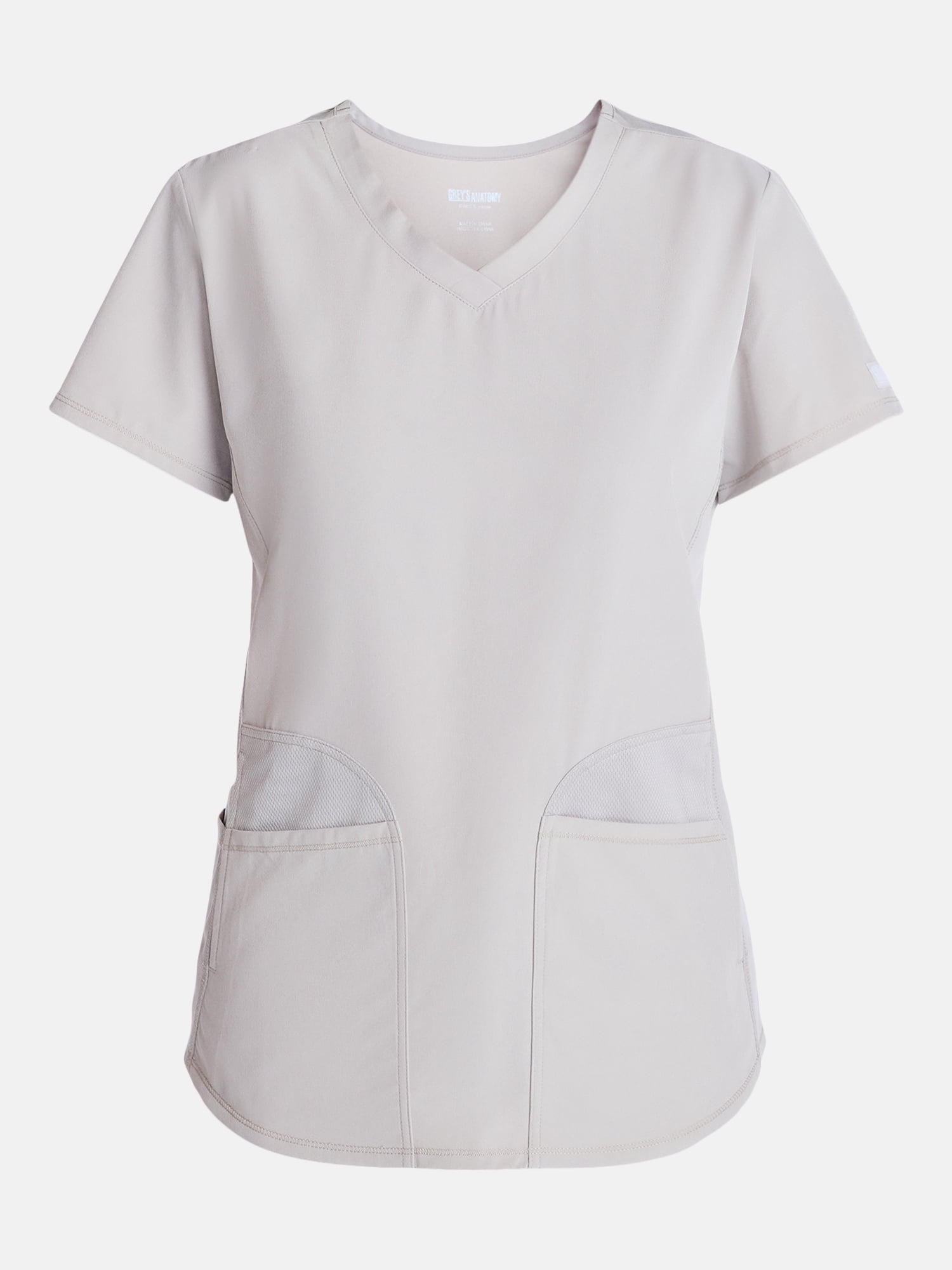 Grey's Anatomy Women's Scrub Top with Short Sleeves, Sizes S-3XL