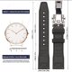 thumbnail image 4 of Correa de caucho fluorado de 20, 21 y 22 mm adecuada para el reloj de repuesto IWC Big Pilot, pulsera deportiva impermeable con hebilla plegable para hombre, 4 of 5