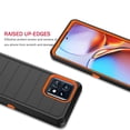 thumbnail image 4 of For Motorola Edge Plus 2023 Case, Heavy Duty Rugged Deferder Case with [Belt Clip Holster], Shockproof Full Body Protection Kickstand Cover, Black+Blue, 4 of 7