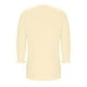 thumbnail image 5 of Sudadera para mujer,Camisa informal de poliéster con cuello redondo y mangas 3/4 para mujer, suave y transpirable, ideal para uso diario, sopatenor, 5 of 9