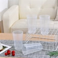 9oz Clear Plastic Restaurant Cups, Reusable Plastic Tumbers, Stackable Drinking Glasses, Shatter
