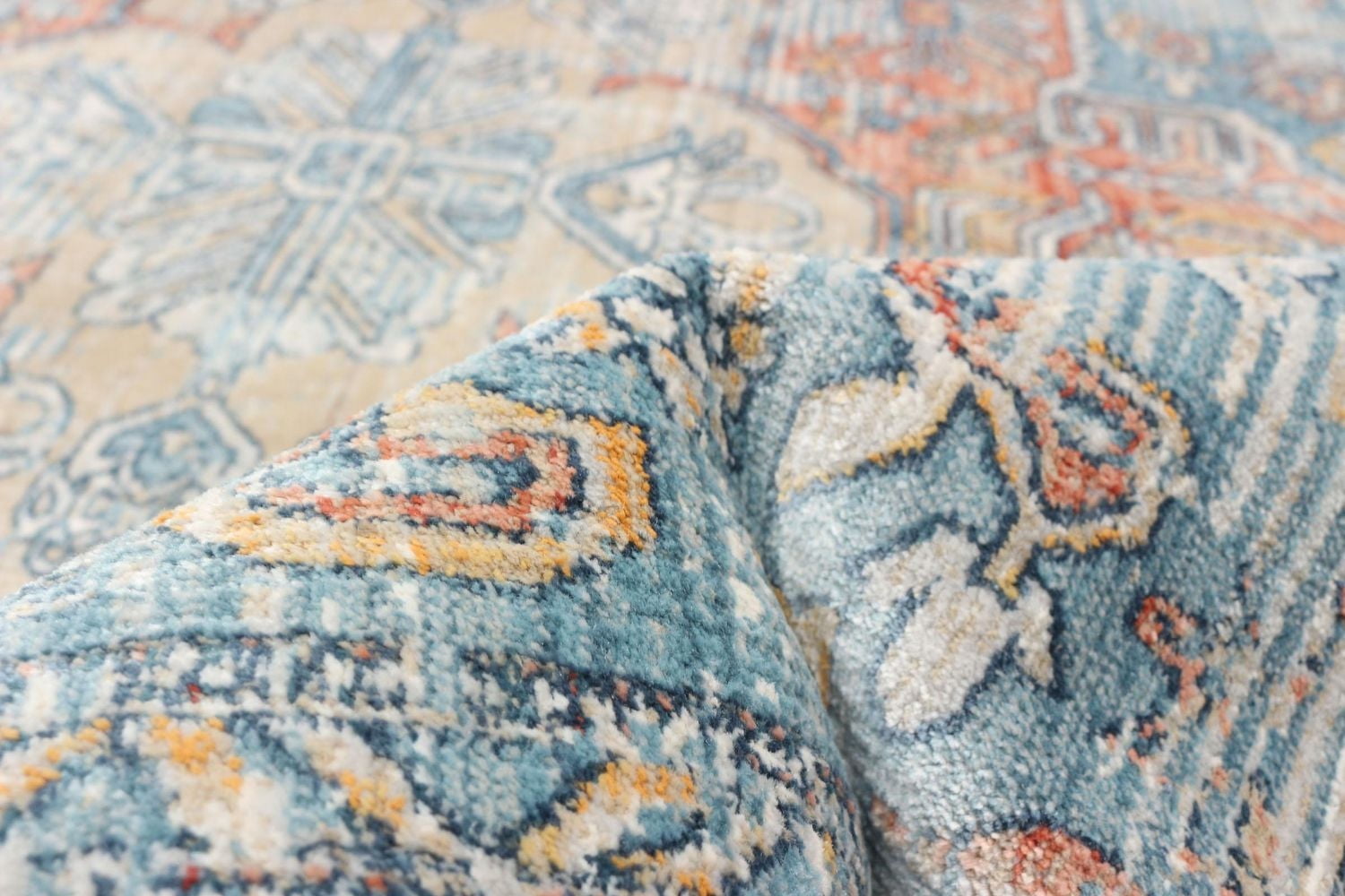 Tapis ECARPET Traditionnel Ultra Doux Collection Bahama Heriz