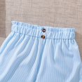 thumbnail image 7 of WOYY Girls Outfits Summer Floral Flutter Sleeve T-Shirt Shorts Set, Sizes 7-12, 7 of 7