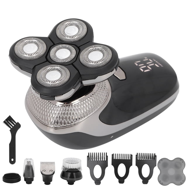 5 In 1 Electric , Grooming Kit Rechargeable Waterproof Ergonomic Multi Functional Shaver For Hair Salon For Men