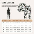 thumbnail image 4 of Pajama Sets for Women 2 Pcs, cool camera Button Down Long Sleeve Sleepwear Lounge PJ Sets, 4 of 6
