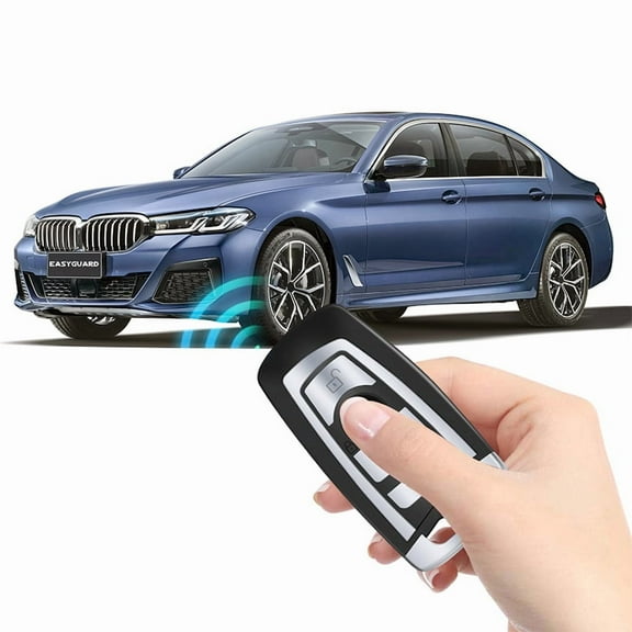 EASYGUARD Smart Key RFID PKE Car Alarm System Passive Keyless Entry Remote Starter Push Start Button & Touch Password Entry Hopping Code