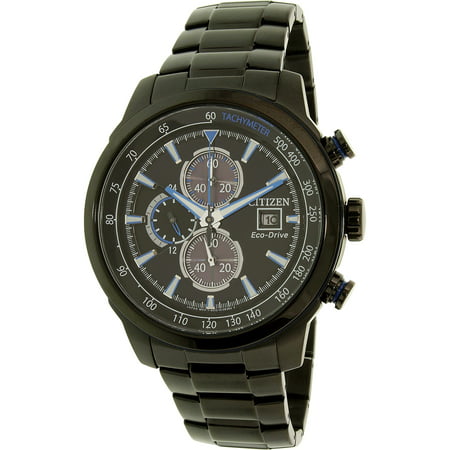 Citizen Men's Eco-Drive CA0576-59E Black Stainless-Steel Eco-Drive Watch