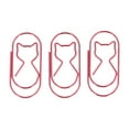 thumbnail image 1 of 4 Boîte Mignon Chat Trombone Amusant en Forme de Pince à Papier Plaqué Marque-Page Clips, Multifonction, Design Exquis, Pratique à Utiliser pour la Classification des Fichiers, 1 of 8