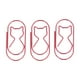 thumbnail image 5 of Clip de papel en forma de caja, 4 clips para marcapáginas de gato, marcapáginas de alambre, diseño fácil de usar Jadeshay  A, 5 of 8