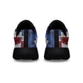 thumbnail image 4 of Farm Tractor American flag Shoes Sneakers Black Size 7.5, 4 of 7