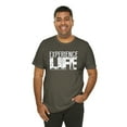 thumbnail image 4 of "Experience Life" Graphic Short Sleeve Tee Shirt, 4 of 5