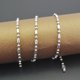 thumbnail image 3 of Accesorios de joyería de moda Cadena cruzada en forma de O Cadena de bolas Cadena de suéter Cadena de cuero encerado Cuerda Accesorios de acero de titanio, 3 of 4