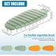 thumbnail image 2 of Cepillo para limpieza de frutas y verduras, cepillo para verduras con diseño flexible para una amplia aplicación en la cocina y el hogar, forma ergonómica, juego de 2 cepillos para fregar zanahorias, 2 of 7