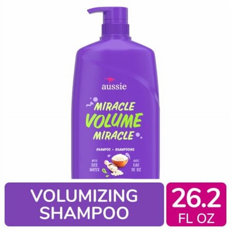 Aussie Miracle Volume with Plum & Bamboo Paraben Free Shampoo - 26.2 fl oz