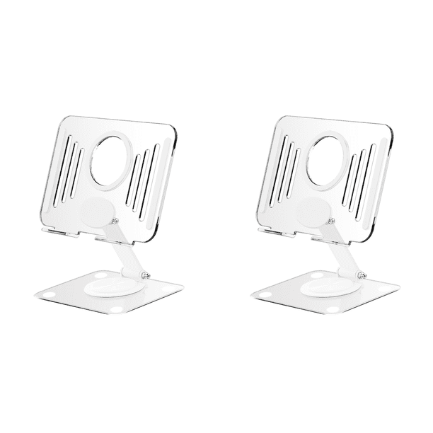 Soporte Acrílico para Tableta Plegable Ajustable Pro 11 12 9 Pulgadas () Blanco