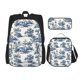 thumbnail image 1 of Easygdp Vintage Floral 1 Mochila para Niños y Niñas con Set de Caja de Almuerzo y Estuche para Lápices 3 en 1, Mochila Escolar Estampada para Adolescentes, 1 of 7